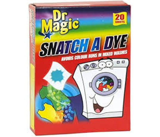 DR.Magic Snatch a dye drėgnos servetėlės 20vnt.