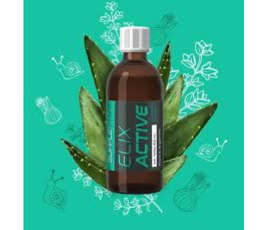 Elix Activ – maisto papildas fruktozės sirupo pagrindu su sraigių ekstraktu 150ml.