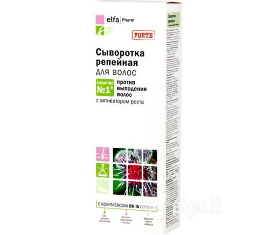 Elfa Pharm Varnalėšų aliejus nuo plaukų slinkimo 100ml.