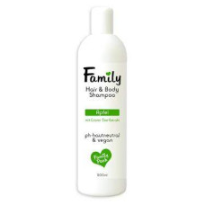 Family obuolių aromato plaukų šampūnas-kūno prausiklis 500ml.