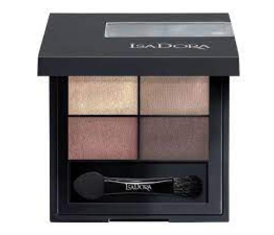 IsaDora Eyeshadow Quartet 10 Boho Browns 3.5 g