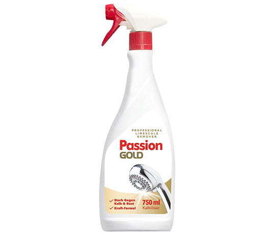 Passion Gold purškiamas valiklis kalkių nuosėdoms 750ml