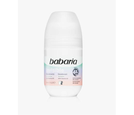 babaria invisible rutulinis antiperspirantas 48 val 50 ml