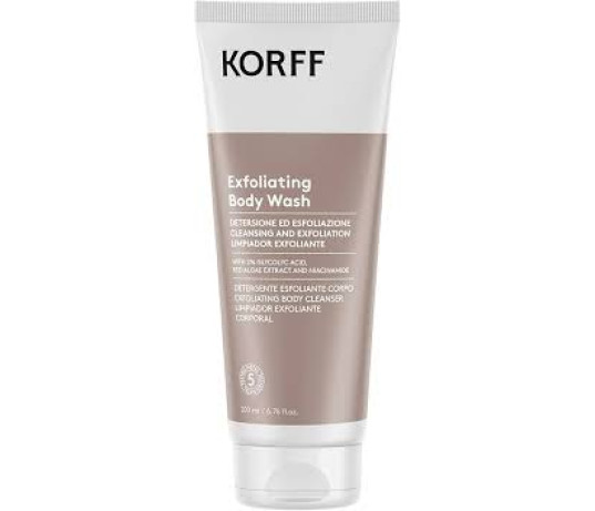 KORFF EXFOLIATING BODY WASH 200ml