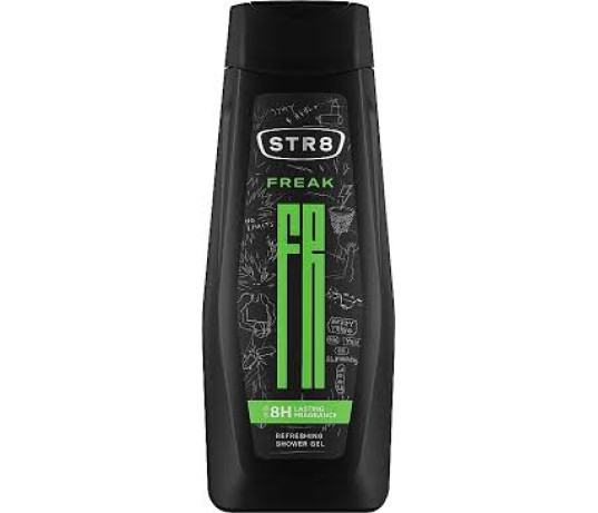 STR8 FREAK Dušo želė vyrams 400ml