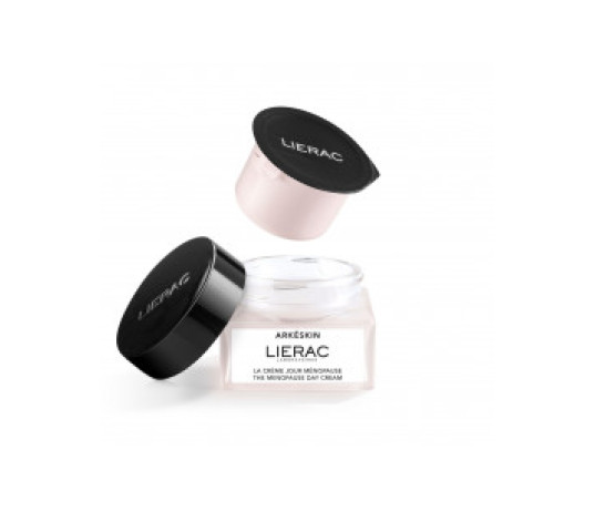 LIERAC  ARKESKIN+ dieninio veido kremo menopauzės laikotarpiu papildymas 50ml