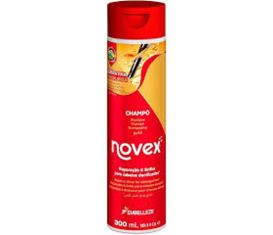 novex plaukų šampūnas su brazilišku keratinu 300 ml