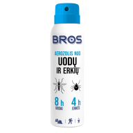 BROS aerozolis nuo uodų ir erkių 90 ml