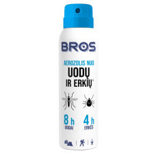 BROS aerozolis nuo uodų ir erkių 90 ml