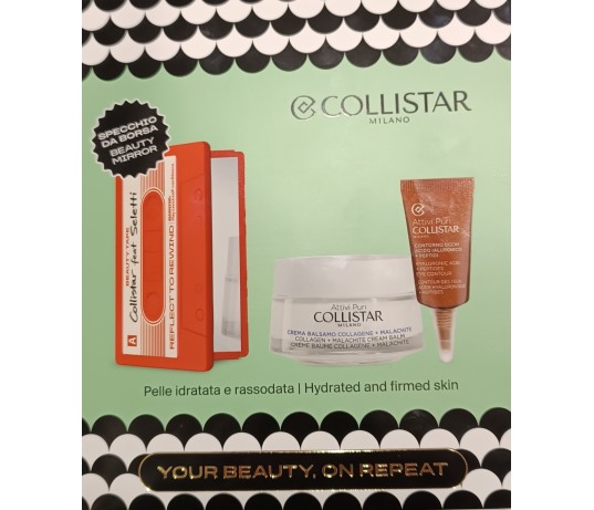 COLLISTAR RINK.: kremas+mini paakių+veidrodukas