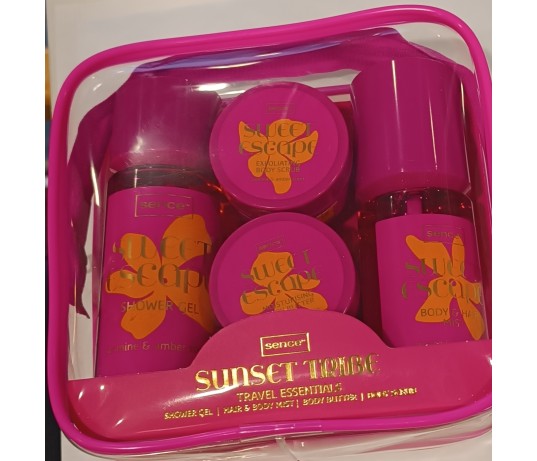 sence kelioninis rinkinys : 100ml+80ml+50ml+50ml 