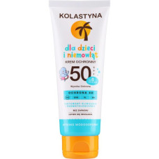 KOLASTYNA apsauginis kremas nuo saulės kūdikiams, SPF 50, 75ml.