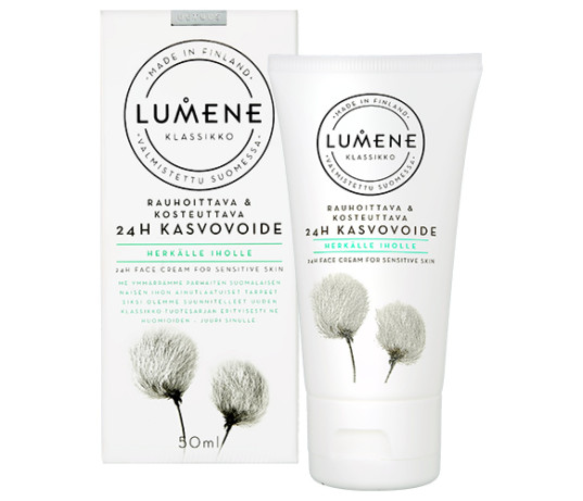 Lumene Klassikko 24H veido kremas jautriai odai 50ml.