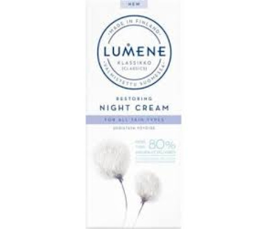 Lumene  Klassikko naktinis veido kremas 50ml.
