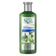 Natur Vital šampūnas nuo pleiskanų su apyniais 300 ml.