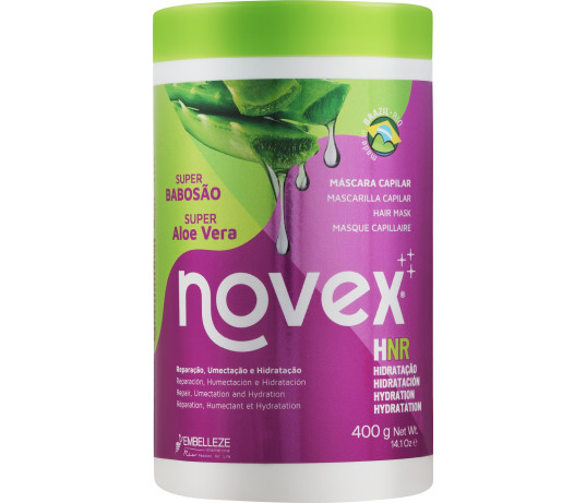 novex plaukų kaukė su alaviju 400 g.