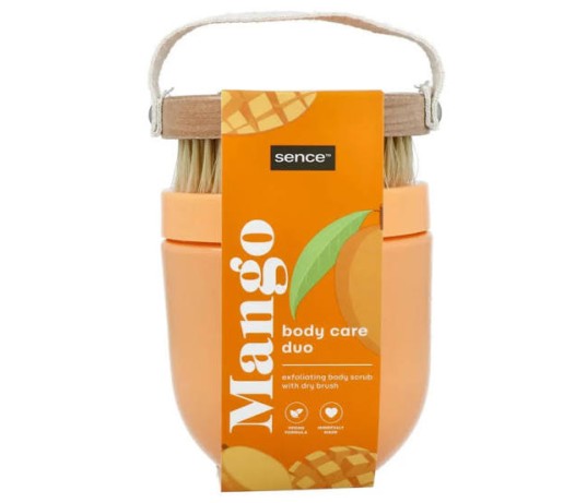 sence kūno šveitiklis 450ml + šepetys