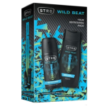 STR8 WILD BEAT rinkiny : purškiamas dezodorantas 150 ml + dušo gelis 250ml