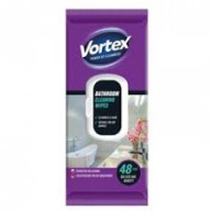 Vortex drėgnos servetėlės vonios paviršiams 48 vnt