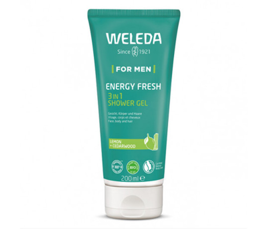 WELEDA dušo gelis vyramas "Energy fresh"