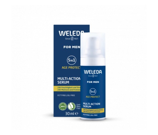 Weleda For MEN 5in1 MultiAction veido serumas 30 ml.