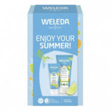 Weleda Rinkinys: prausiklis+rankų kremas Summer 250 ml.